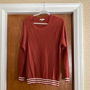 Madewell size M burnt orange sweater. Lightweight. Runs loose and big.